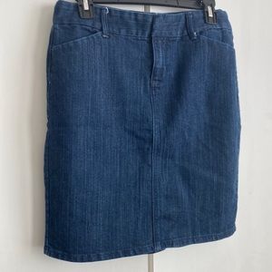 Denim skirt
